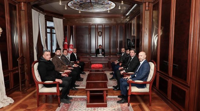 Hatay Valisi, MÜSİAD Hatay Yönetimini Ağırladı..